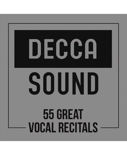 Decca Sound: 55 Great Vocal Recitals (Limited Edition)