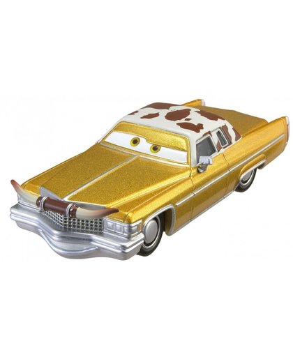 Disney Cars 3 auto Tex 8 cm goud