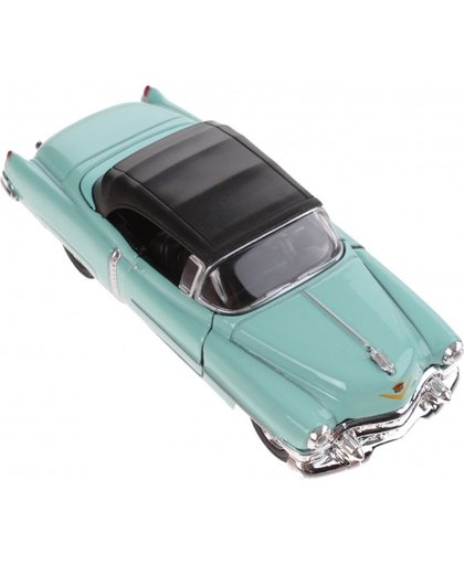 Toi Toys schaalmodel Cadillac 1953 Eldorado 1:34 turquoise 11,5 cm