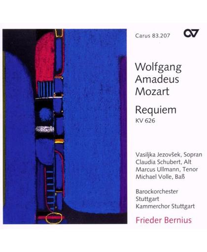 Mozart: Requiem / Bernius, Jezovsek, Schubert, Ullmann, Volle et al