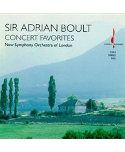 Concert Favorites / Sir Adrian Boult