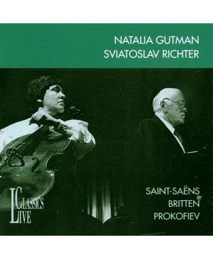 Saint-Saens, Britten, Prokofiev / Gutman & Richter