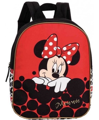 Fabrizio rugzak Disney Minnie Mouse zwart/rood 6 liter