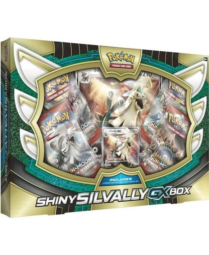 Pokémon Shiny Silvally Gx Box verzamelkaarten 5 delig