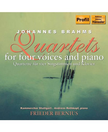 Brahms: Quartets For Four Voices 1-Cd