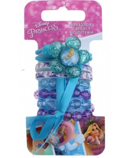 Disney juwelenset Princess 4 delig blauw