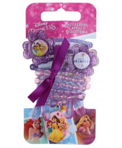 Disney juwelenset Princess 4 delig paars