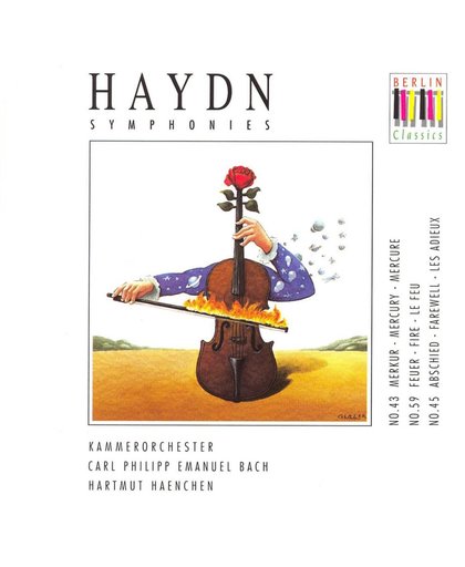 Haydn: Symphonies Nos. 43 "Mercury", 59 "Fire" & 45 "Farewell" / Kamerorchester Carl Philipp Emanuel Bach - Hartmut Haenchen
