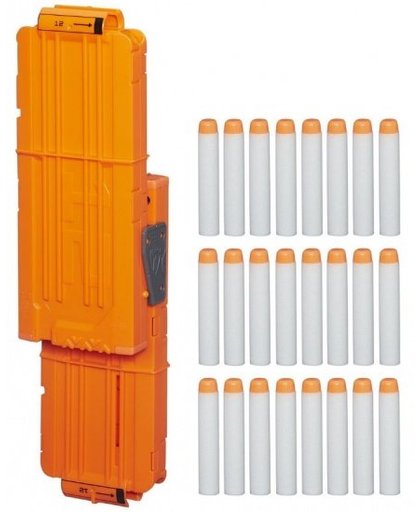 NERF Modulus Flip Clip Kit 25 delig oranje/wit