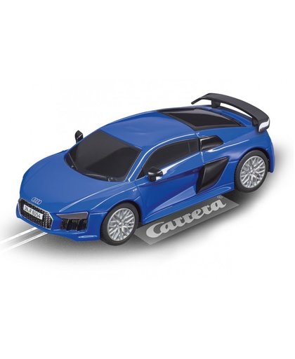 Carrera Go racebaan auto Audi R8 V10 Plus blauw