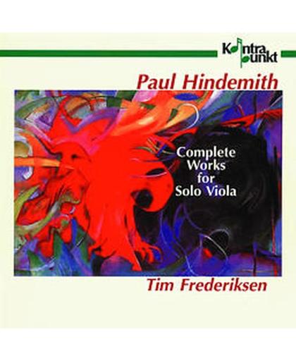 Hindemith: Complete Works for Viola / Frederiksen