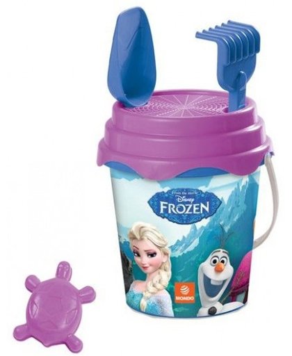 Disney Frozen emmer set 5 delig paars/blauw 17 x 15 cm