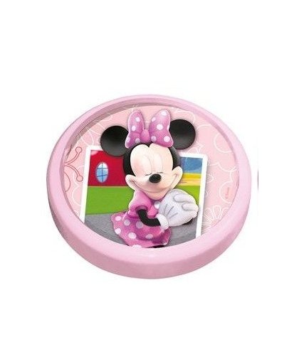 Disney Minnie LED druk lampje roze 10 cm
