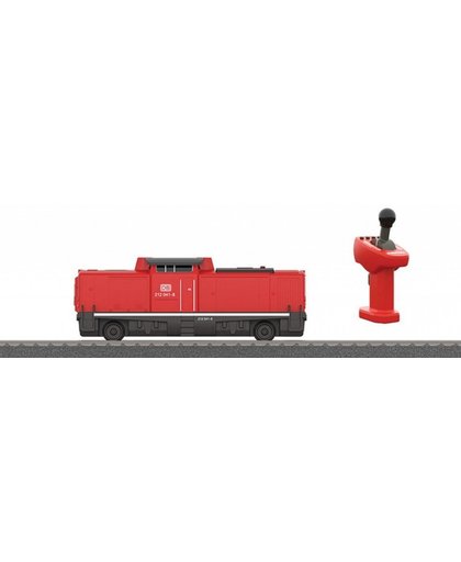 Marklin locomotief met accu aandrijving rood 14 cm