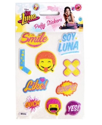 Disney Soy Luna 3D Puffy stickers