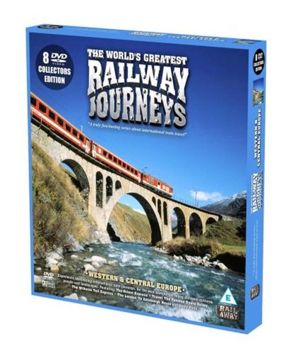 Rail Away: The World's Greatest Railway Journeys: Western & Central Europe 8-Disc Collector's Edition