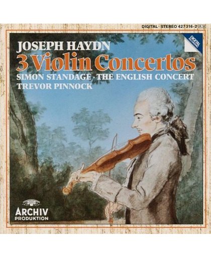 Joseph Haydn: 3 Violin Concertos
