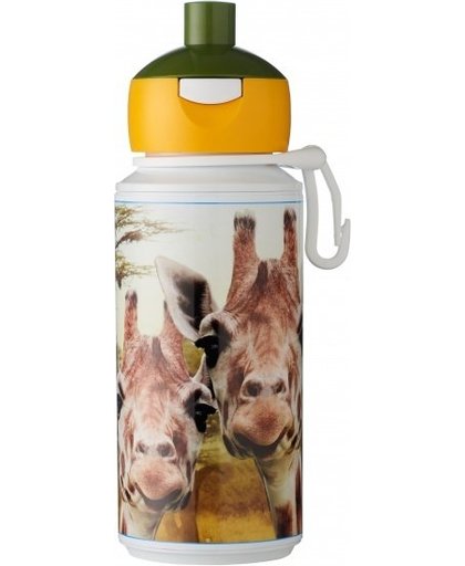 Rosti Mepal Animal Planet Pop up beker 275 ml Giraffe