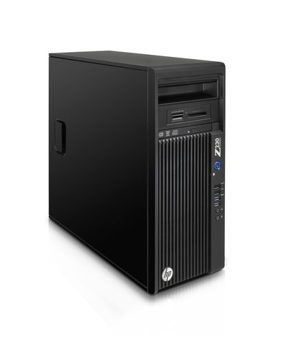 HP Z230 3,5 GHz Intel® Xeon® E3 v3 familie E3-1246V3 Zwart Mini Toren Workstation