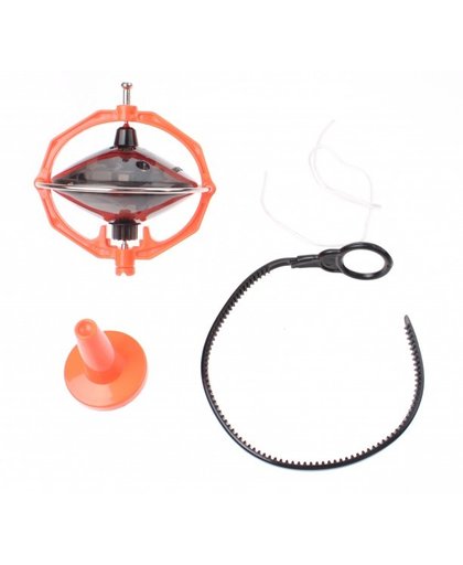 Johntoy Science Explorer Gyroscoop met licht en geluid oranje