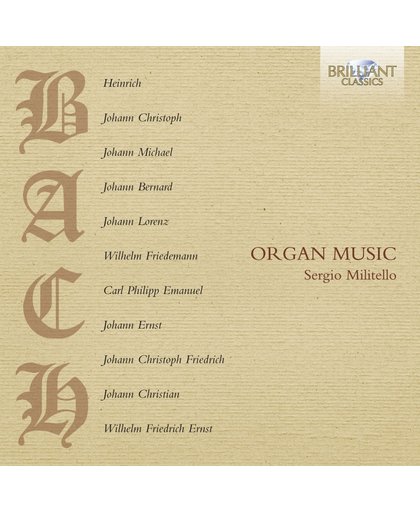 Bach Family - Organ Music
