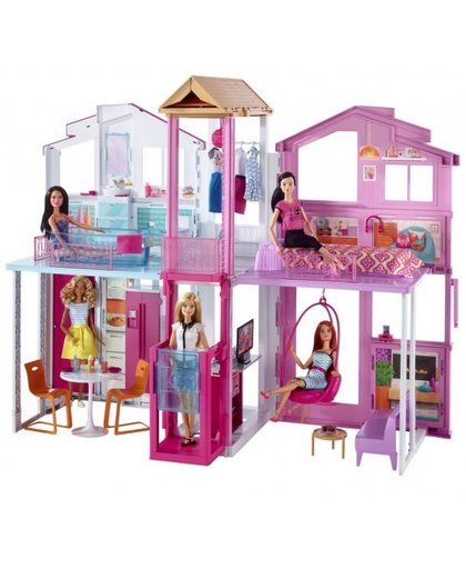 Barbie Malibu Huis Met 3 Verdiepingen 72 x 20 x 42 cm