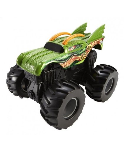 Hot Wheels Monster Jam monstertruck Dragon 11 cm groen