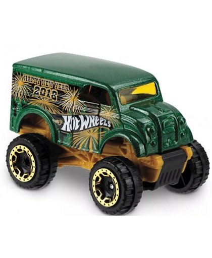Hot Wheels Track Stars auto Monster Dairy Delivery groen 7 cm