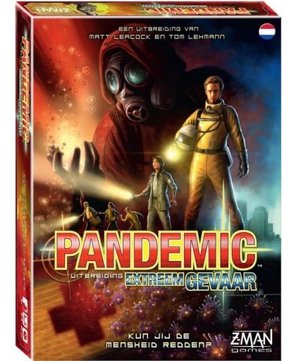 Z Man Games bordspel Pandemic Extreem Gevaar Uitbreiding (NL)