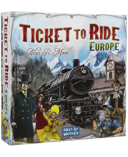Days of Wonder bordspel Ticket to Ride Europe