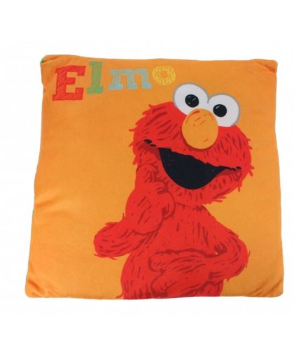Sesamstraat kussen Elmo 35 x 35 cm rood