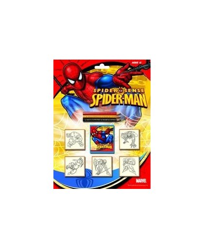 Multiprint kleurset Spider Man 9 delig