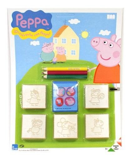 Multiprint kleurset Peppa Pig 9 delig