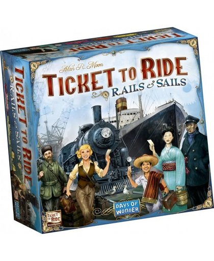 Days of Wonder bordspel Ticket to Ride Rails & Sails
