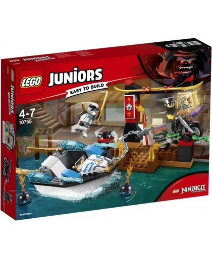 LEGO Juniors: Zane's ninjabootachtervolging (10755)