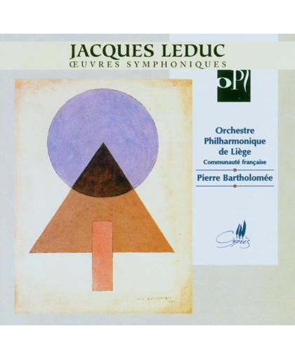 Jacques Leduc, Symphonic Works