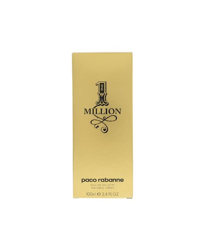 Paco Rabanne 1 Million 100 ml - Eau de Toilette - Herenparfum