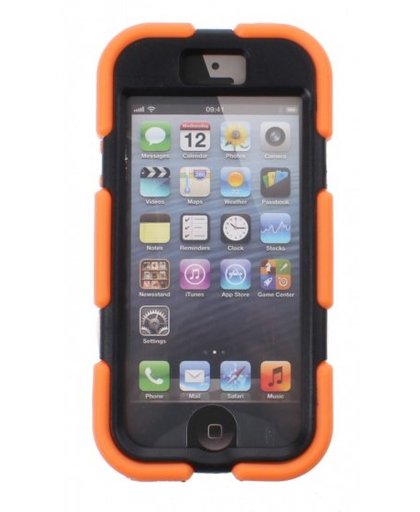 Summit iPhone 5 telefoonhoesje Sentinel rubber oranje