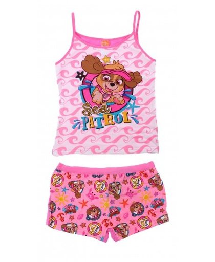 Nickelodeon boxer en hemd Paw Patrol roze meisjes mt 92 98