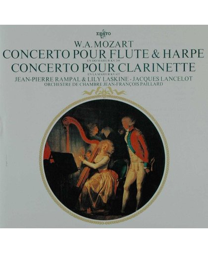 Mozart For Flute, Harp & Jean-Francois Paillard