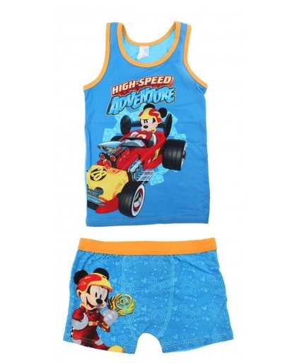 Disney boxer en hemd Mickey Mouse lichtblauw mt 116 122