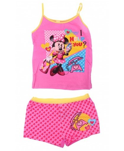Disney boxer en hemd Minnie Mouse roze meisjes mt 104 110