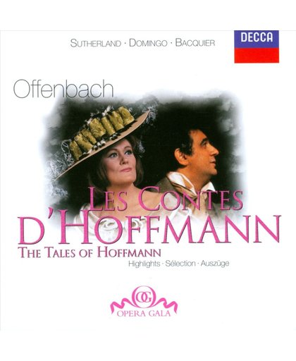 Offenbach: Les Contes D'Hoffman - Highlights / Sutherland, Domingo et al