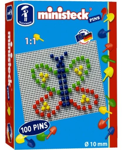 Ministeck pins Ø 10 mm 100 delig