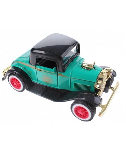 Toi Toys schaalmodel classic cars die cast groen 12 cm