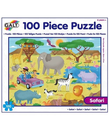Galt legpuzzel Safari 100 stukjes