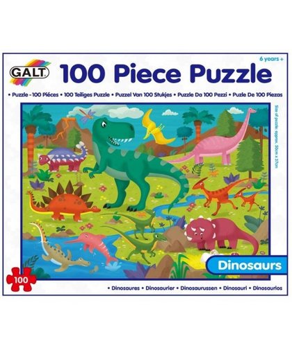 Galt legpuzzel Dinosaurussen 100 stukjes