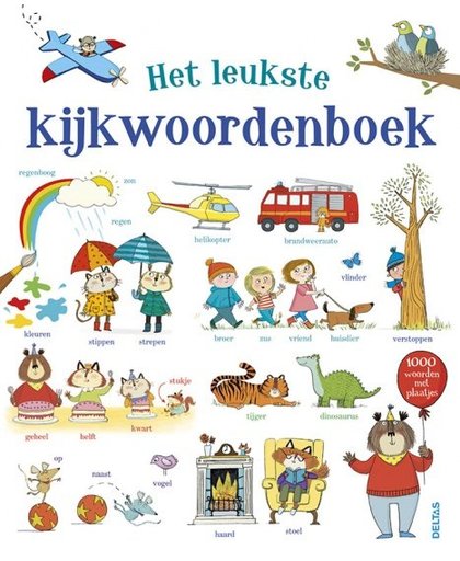 Deltas educatief boek Het leukste kijkwoordenboek 30 cm