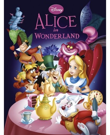 Deltas sprookjesboek Disney Alice in Wonderland 28 cm