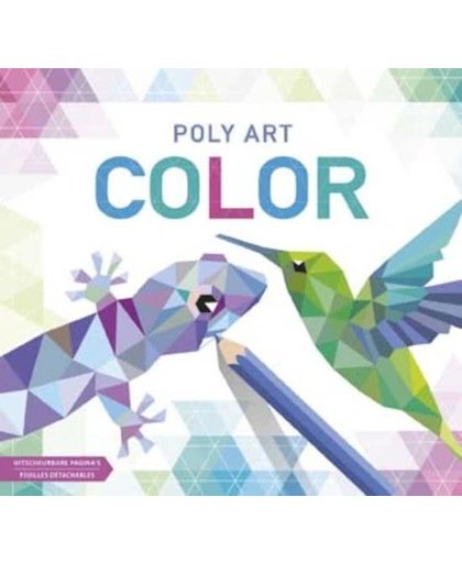 Deltas kleurboek Poly Art Color 22 cm
